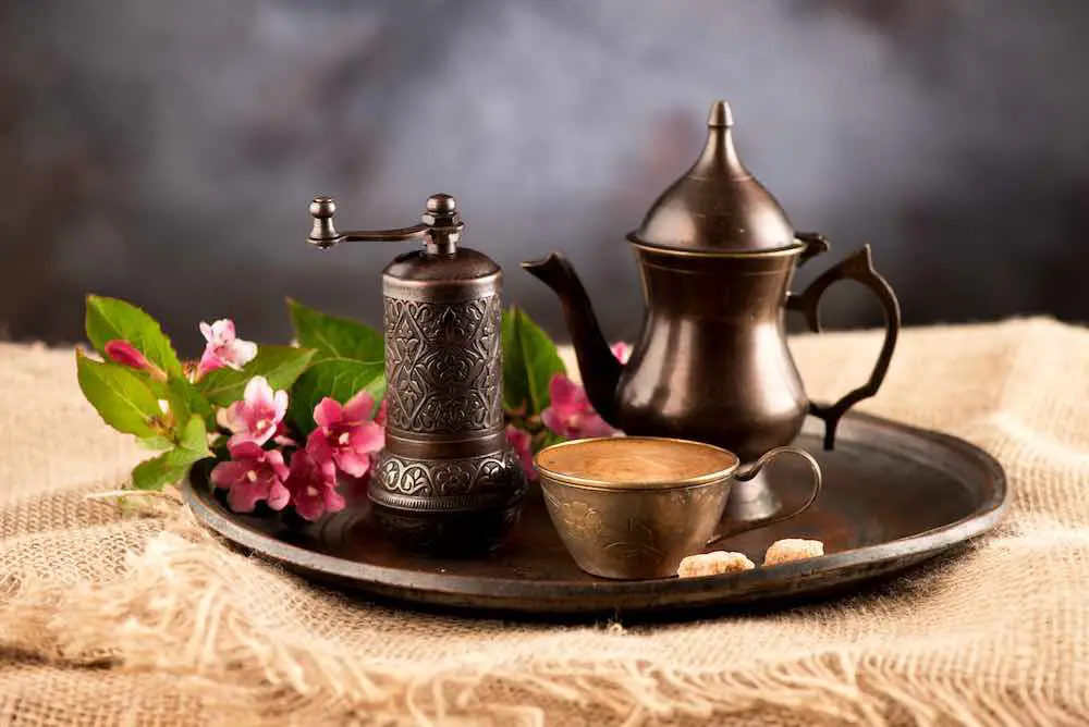 Kaffee im orientalischen stil